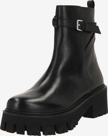 Bottines 'STIVALI' PATRIZIA PEPE en noir : devant