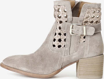 CAFè NOIR Ankle Boots in Grey: front