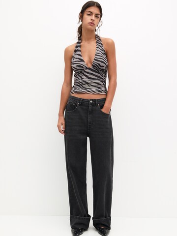 Haut Pull&Bear en gris