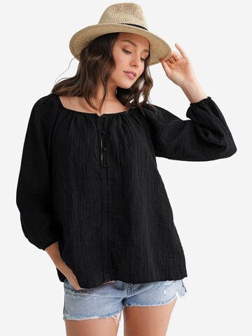 MixRay - Blusa em preto