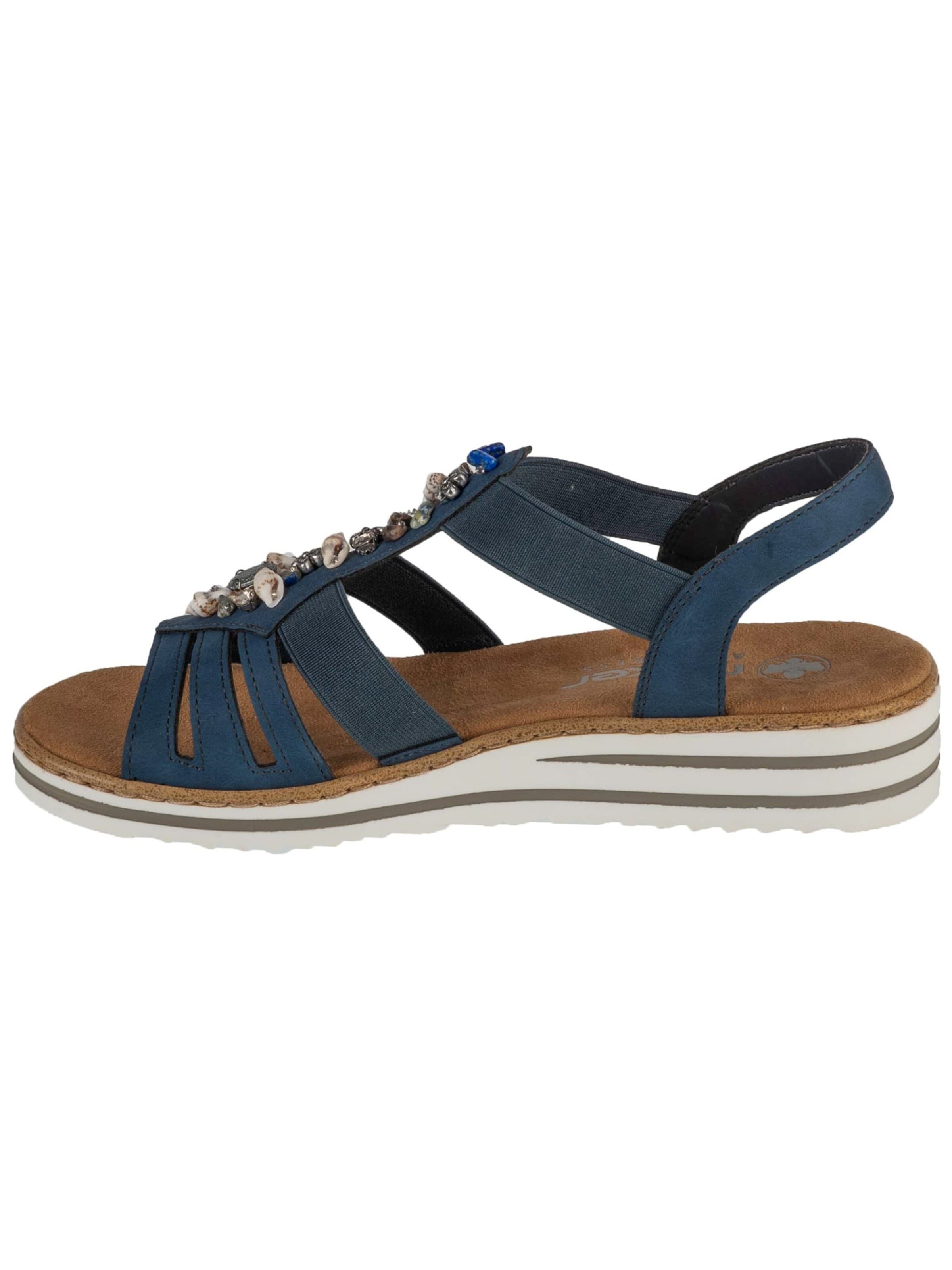 Sandales Rieker en bleu