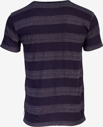 TREVOR'S Rundhals T-Shirt in Blau