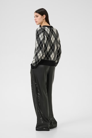 KAREN BY SIMONSEN Knit cardigan 'KBConstantine' in Black