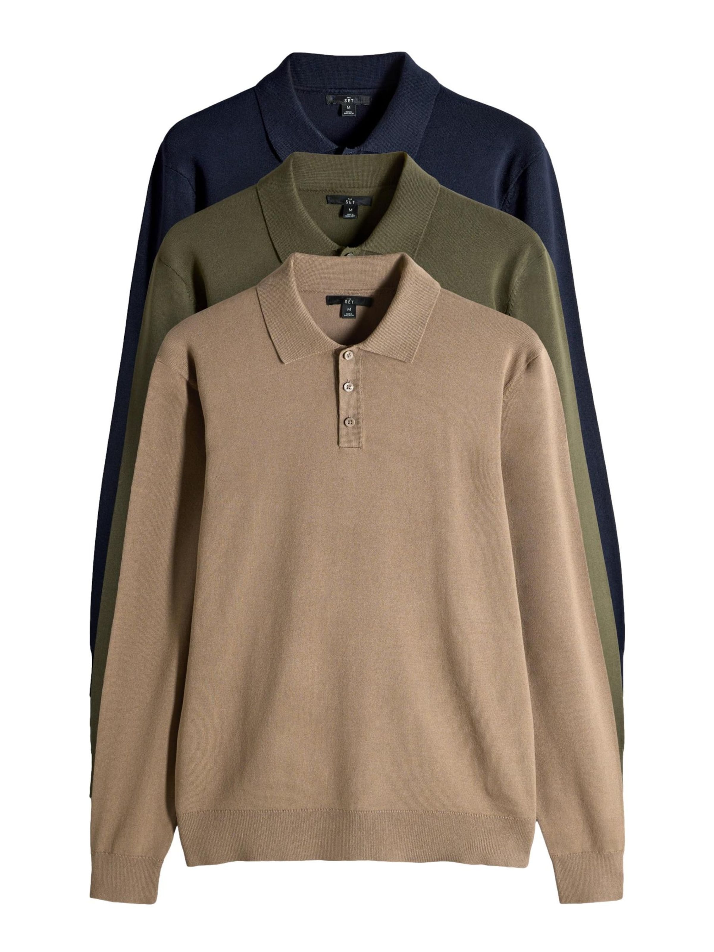 The Set Свитер в Синий: спереди