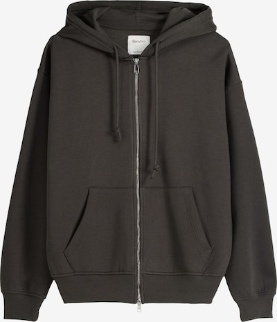 Bershka Veste de survêtement en anthracite, Vue avec produit