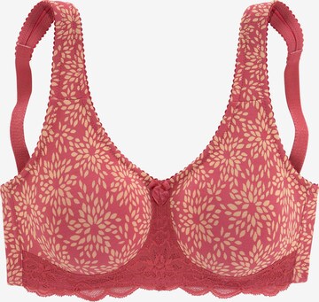 NUANCE Regular Bra in Red: front