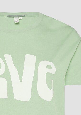 T-shirt QS en vert