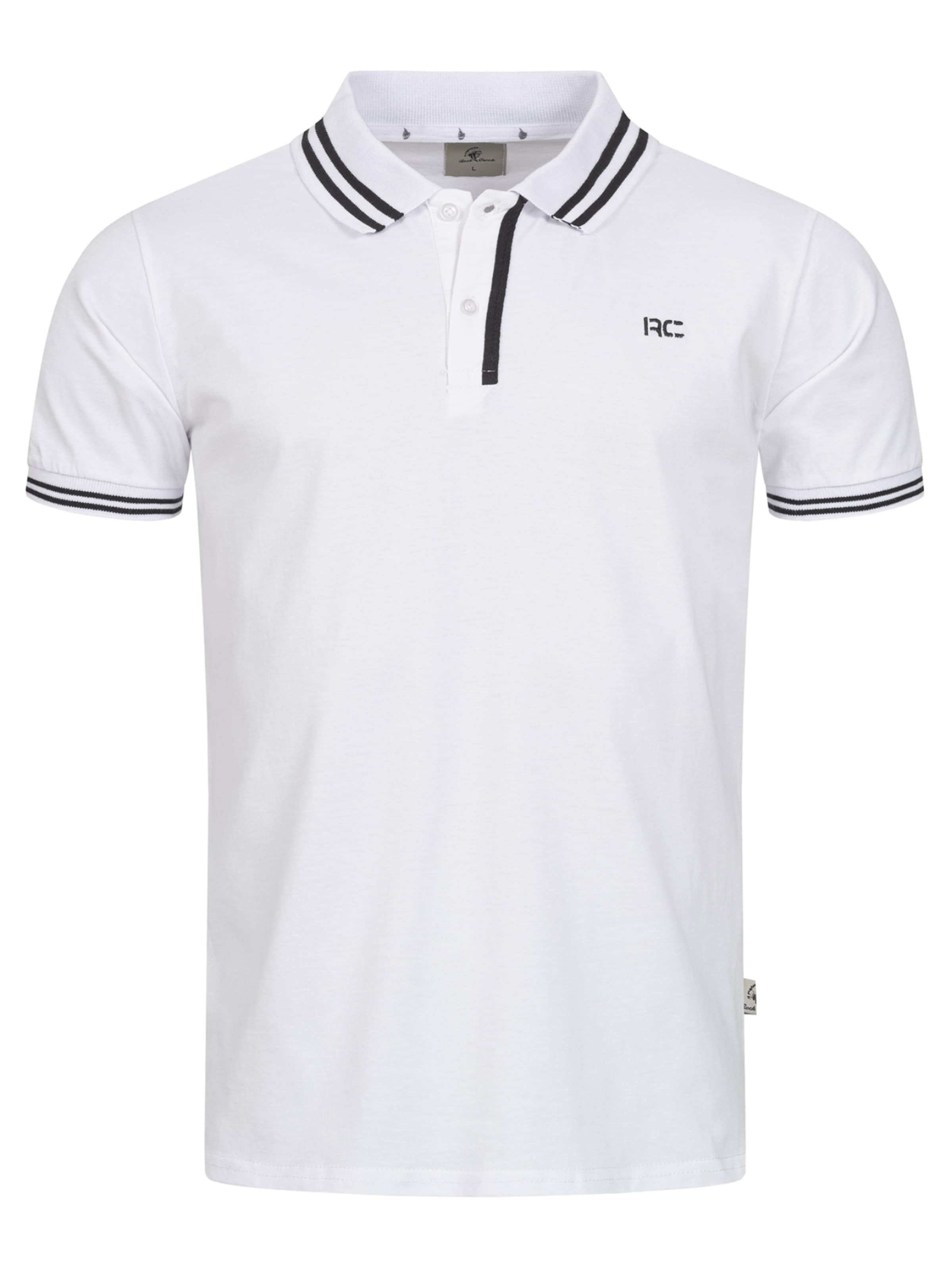 Rock Creek Poloshirt in Weiß: Vorderseite