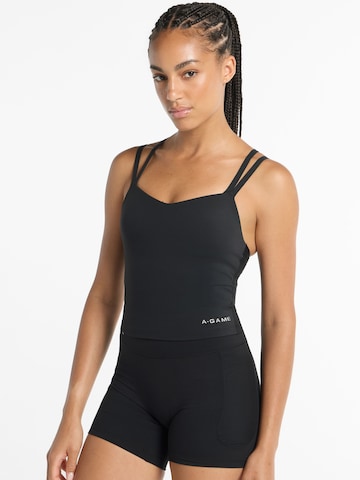 A-Game Sportsvest 'Pace' i sort: forside