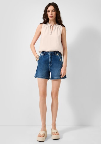 QS Bluse in Beige