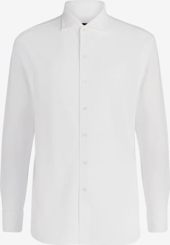 Boggi Milano - Regular Fit Camisa em branco: frente