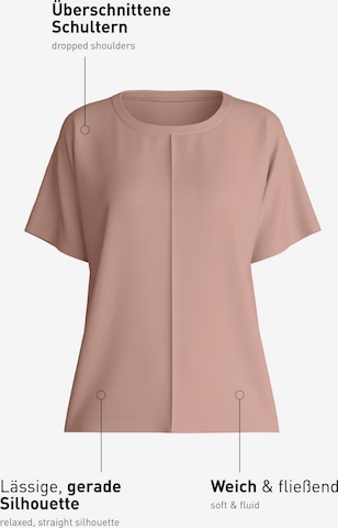 CALIDA Slaapshirt 'Natural Loungewear' in Beige: voorkant