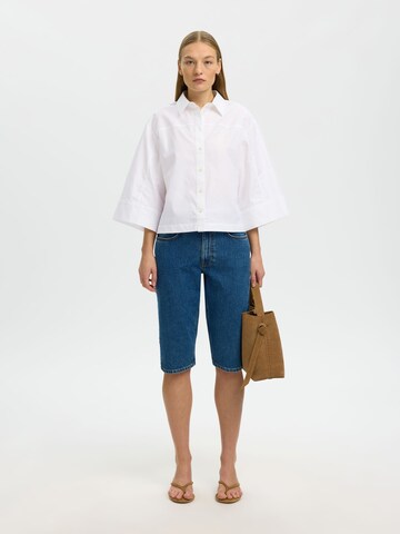 SELECTED Bluse in Weiß