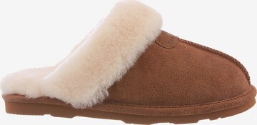 Bearpaw Slippers in Brown