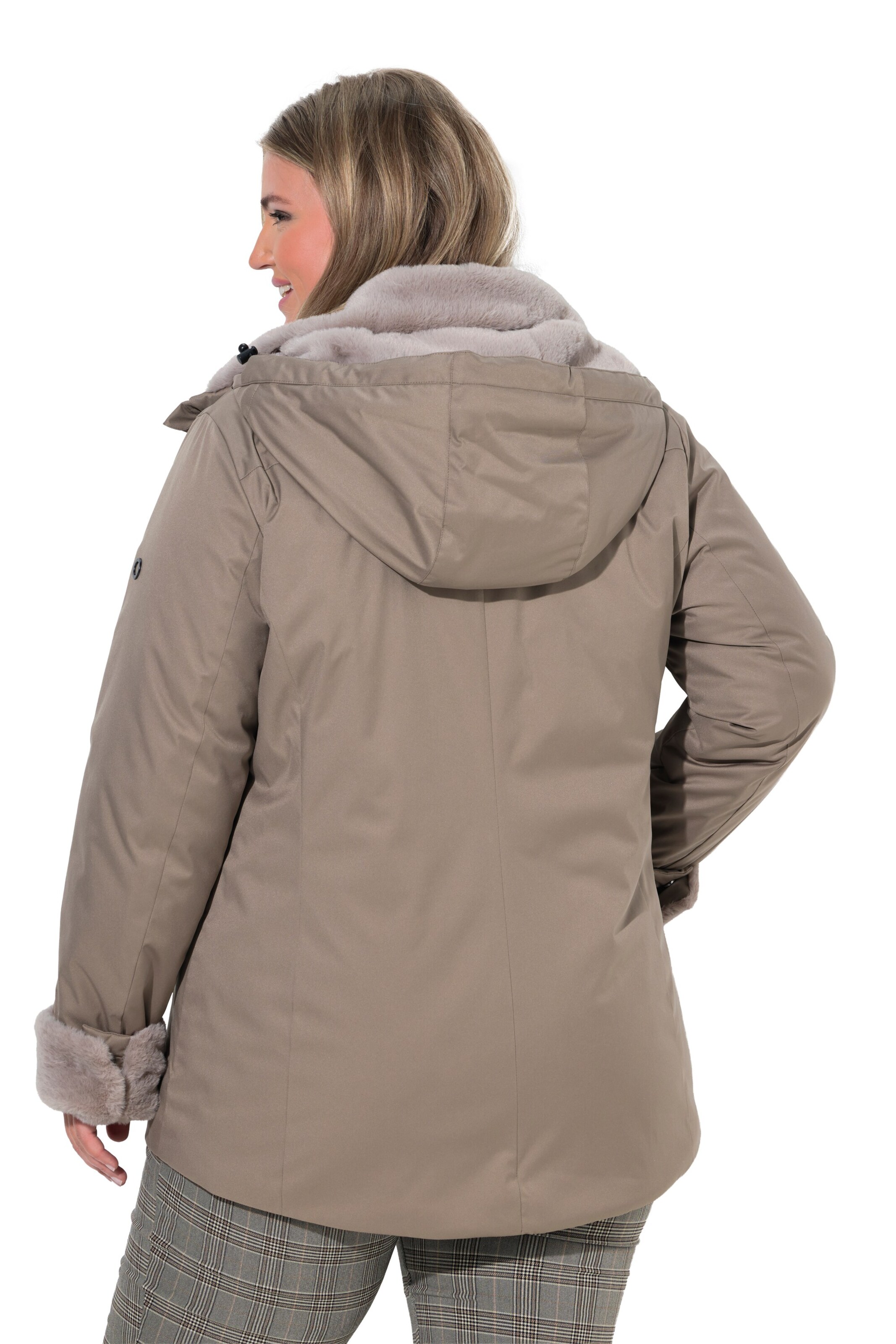 Ulla Popken Funktionsjacke in Grau