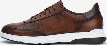 Baskets basses 'WALDEN' Martinelli en marron : devant
