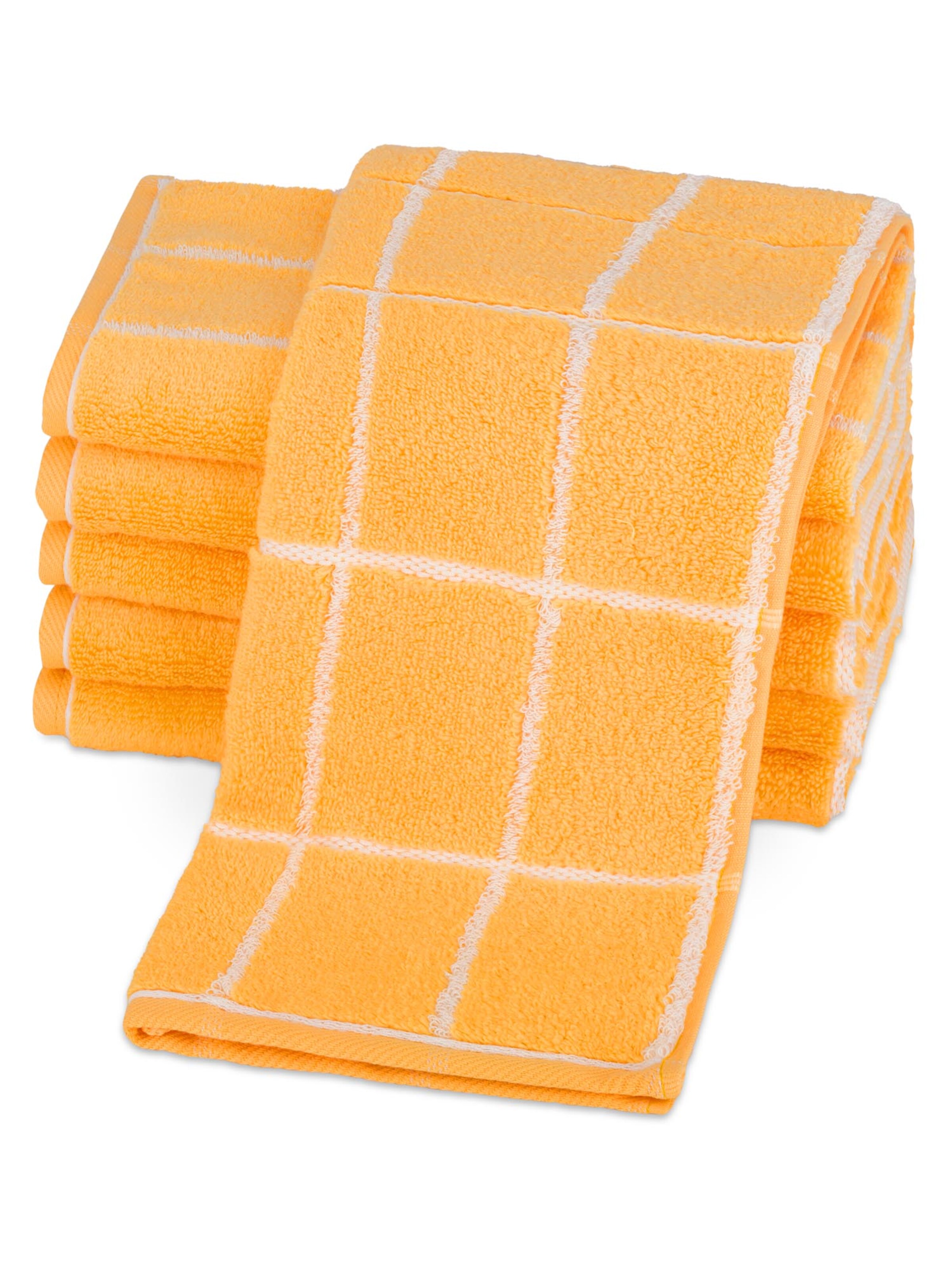 ROSS Towel 'Sensual Skin Karo' in Yellow: front