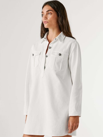 Abito 'Gigi' di Pepe Jeans in bianco