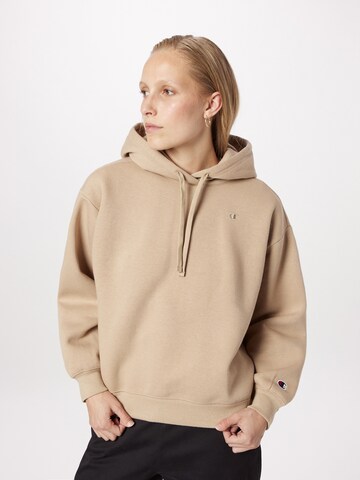 Champion Authentic Athletic Apparel Sweatshirt 'Rochester' in Braun: Vorderseite