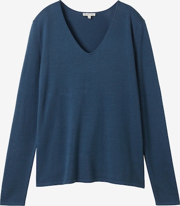 TOM TAILOR Свитер в Синий: спереди