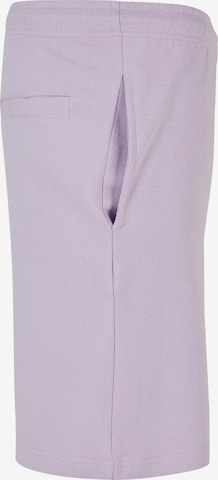 Urban Classics Regular Trousers in Purple