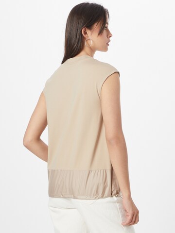 COMMA T-shirt i beige