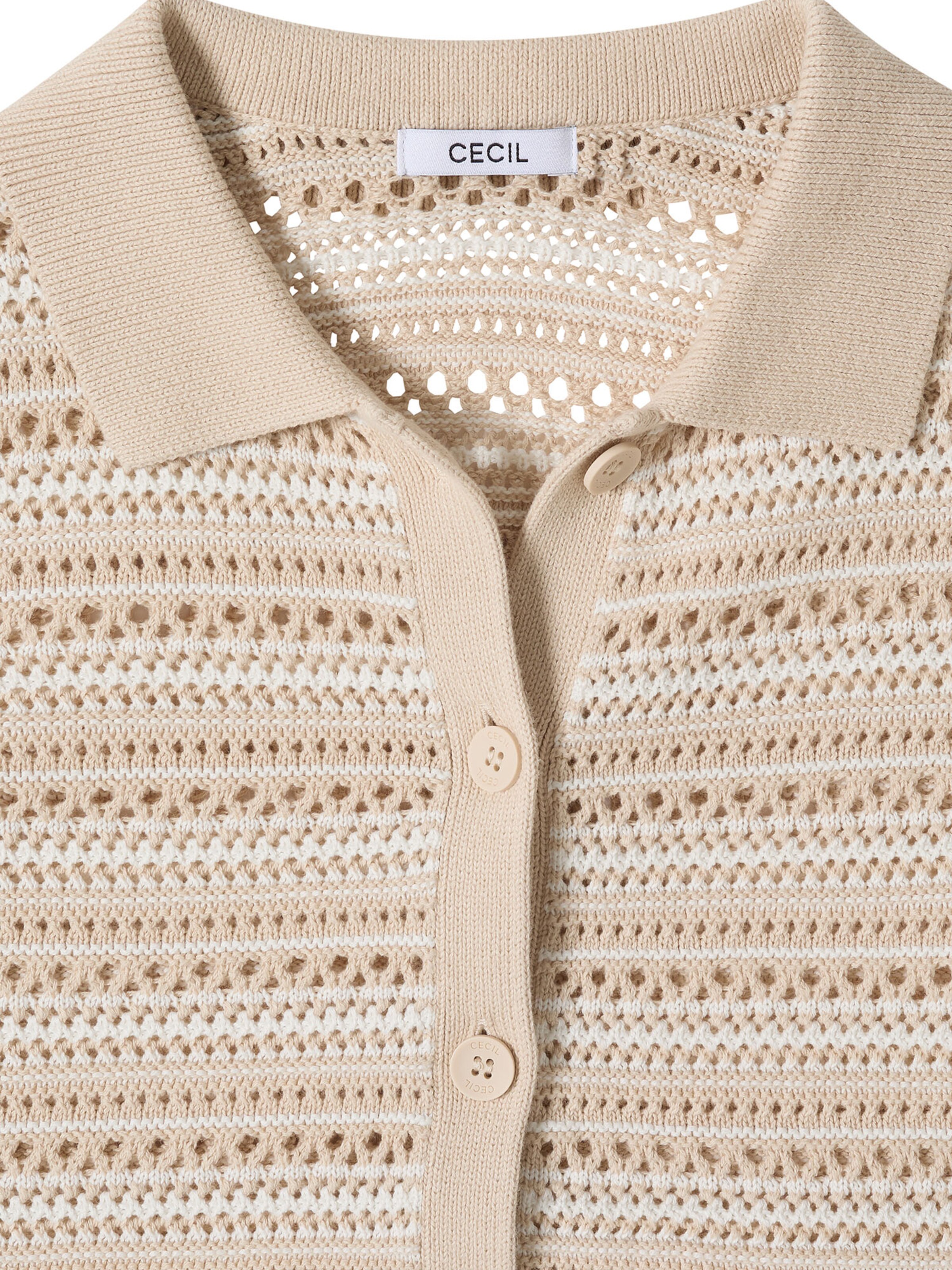 CECIL - Cárdigan en beige