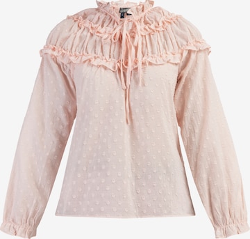 DreiMaster Vintage Blouse 'Abrel' in Roze: voorkant