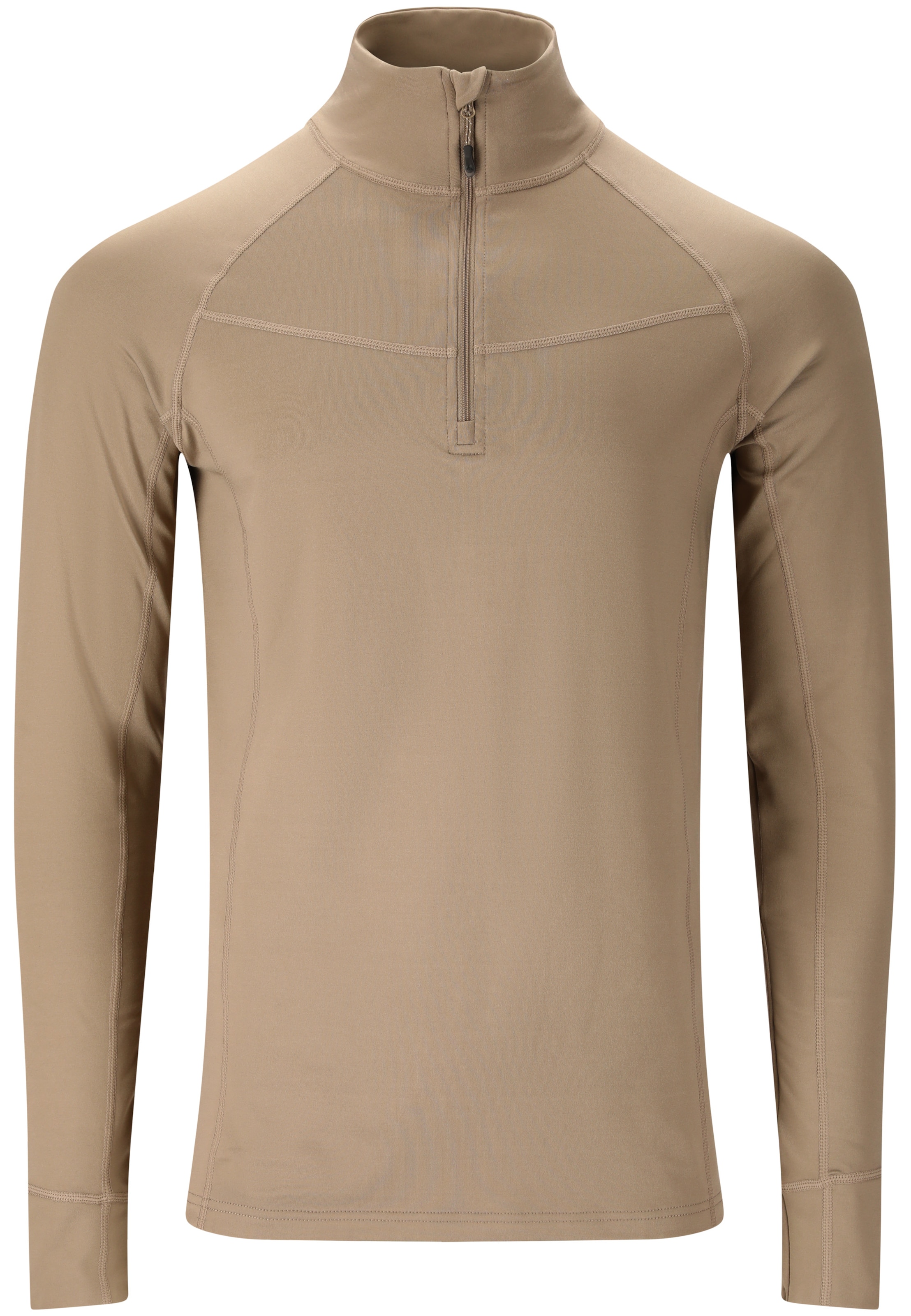 Whistler Funktionsshirt 'Baggio' in Braun: Vorderseite