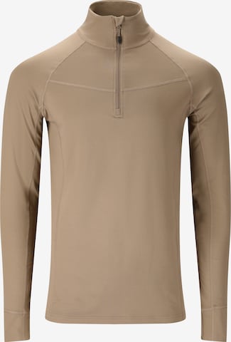 Whistler Funktionsshirt 'Baggio' in Braun: Vorderseite