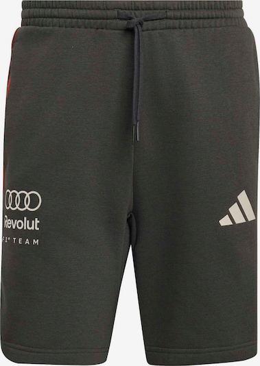 Sportinės kelnės 'AU DNA' iš ADIDAS SPORTSWEAR, spalva – raudona / juoda / balta, Prekių apžvalga