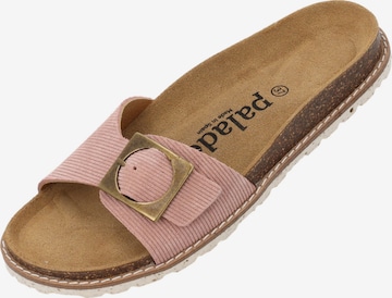 Palado Pantolette 'Sardo Corda' in Pink: Vorderseite
