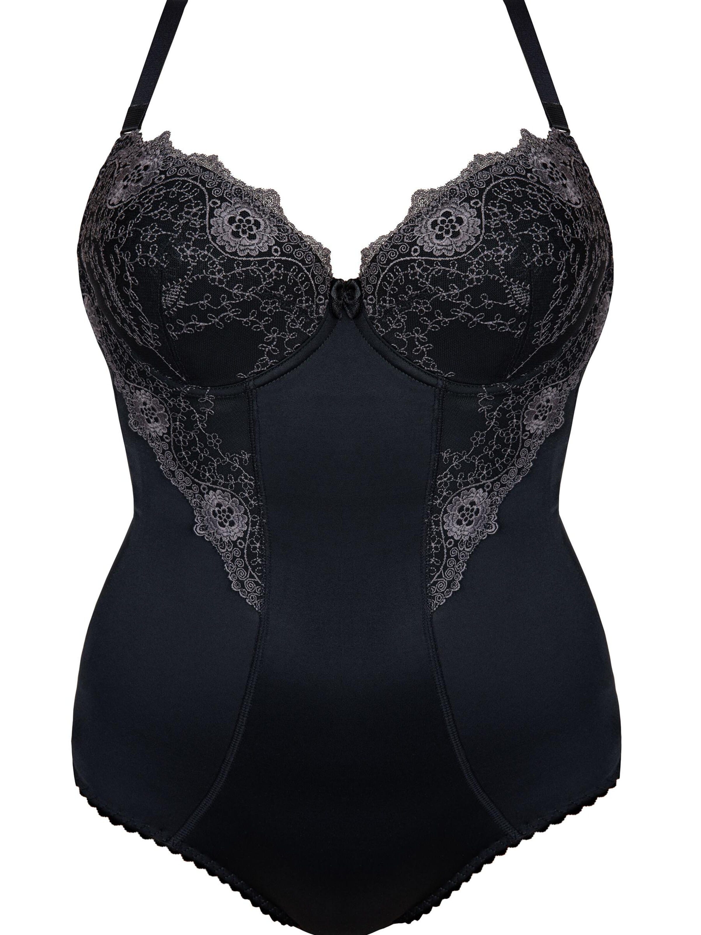 Gorsenia Body '184 Livia' in Zwart: voorkant