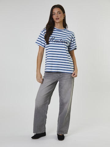 T-shirt South Beach en bleu