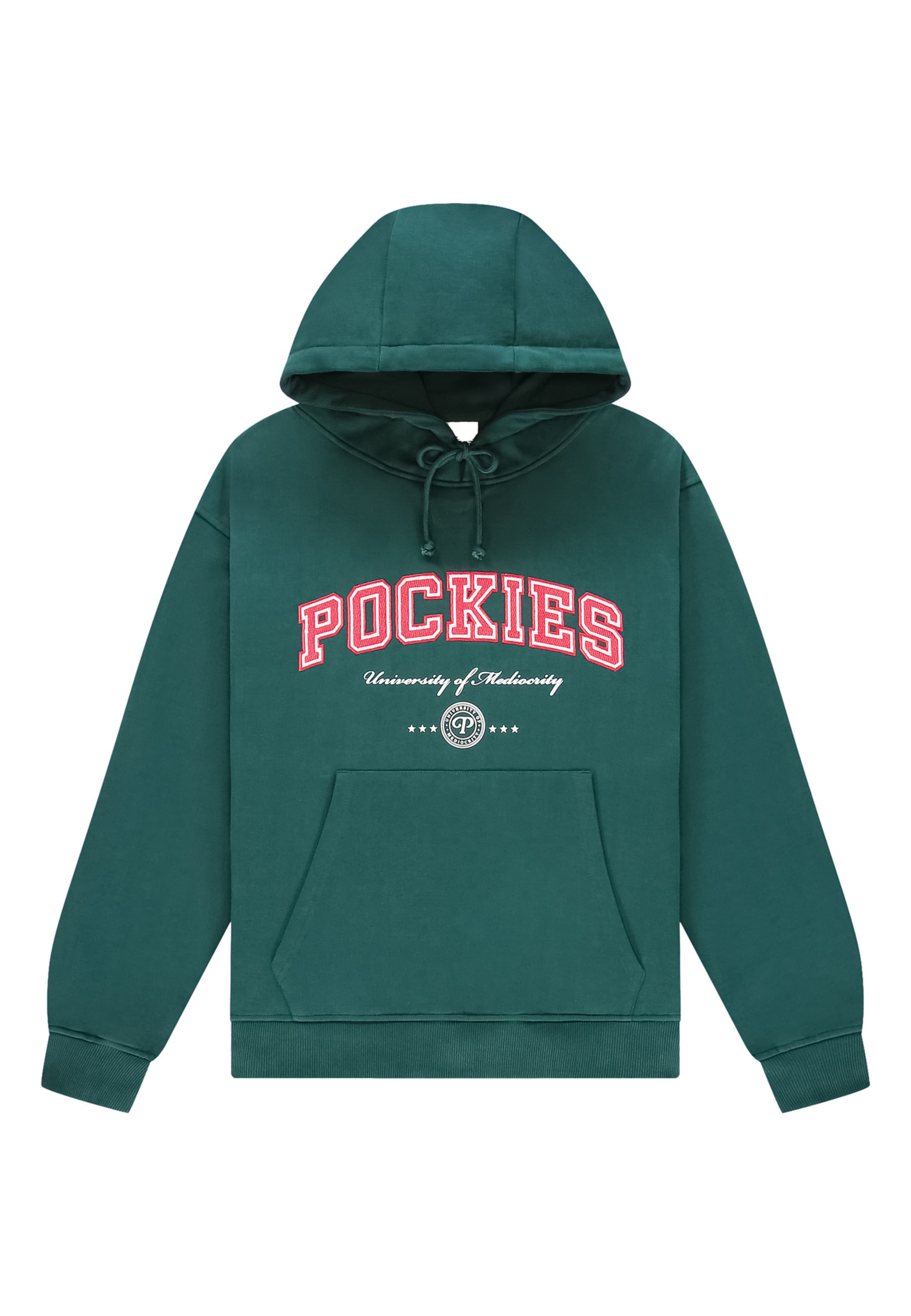 Pockies Sweatshirt 'Um' in L in Emerald / Red / White, Item view