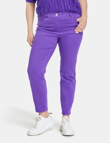 SAMOON Regular Jeans in Purple
