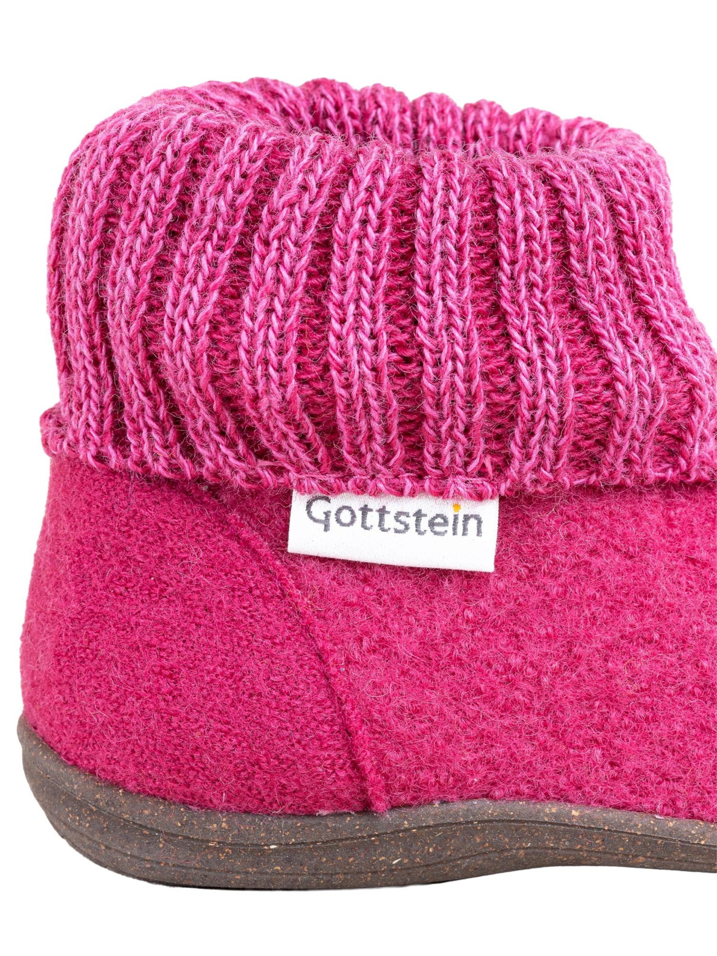 Gottstein Slippers 'Alpine Boot RU' in Pink