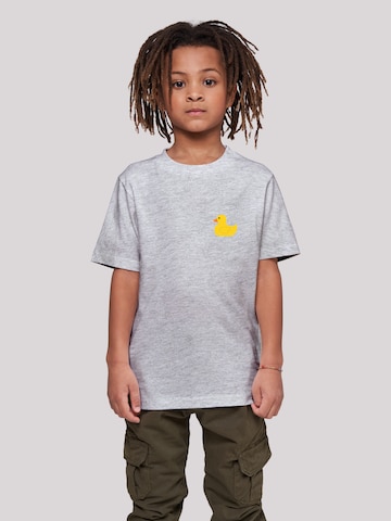 F4NT4STIC Shirt 'Rubber Duck Epic ' in Grey: front