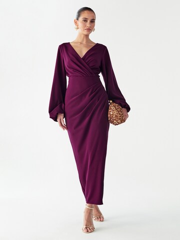 Willa - Vestido de festa em roxo