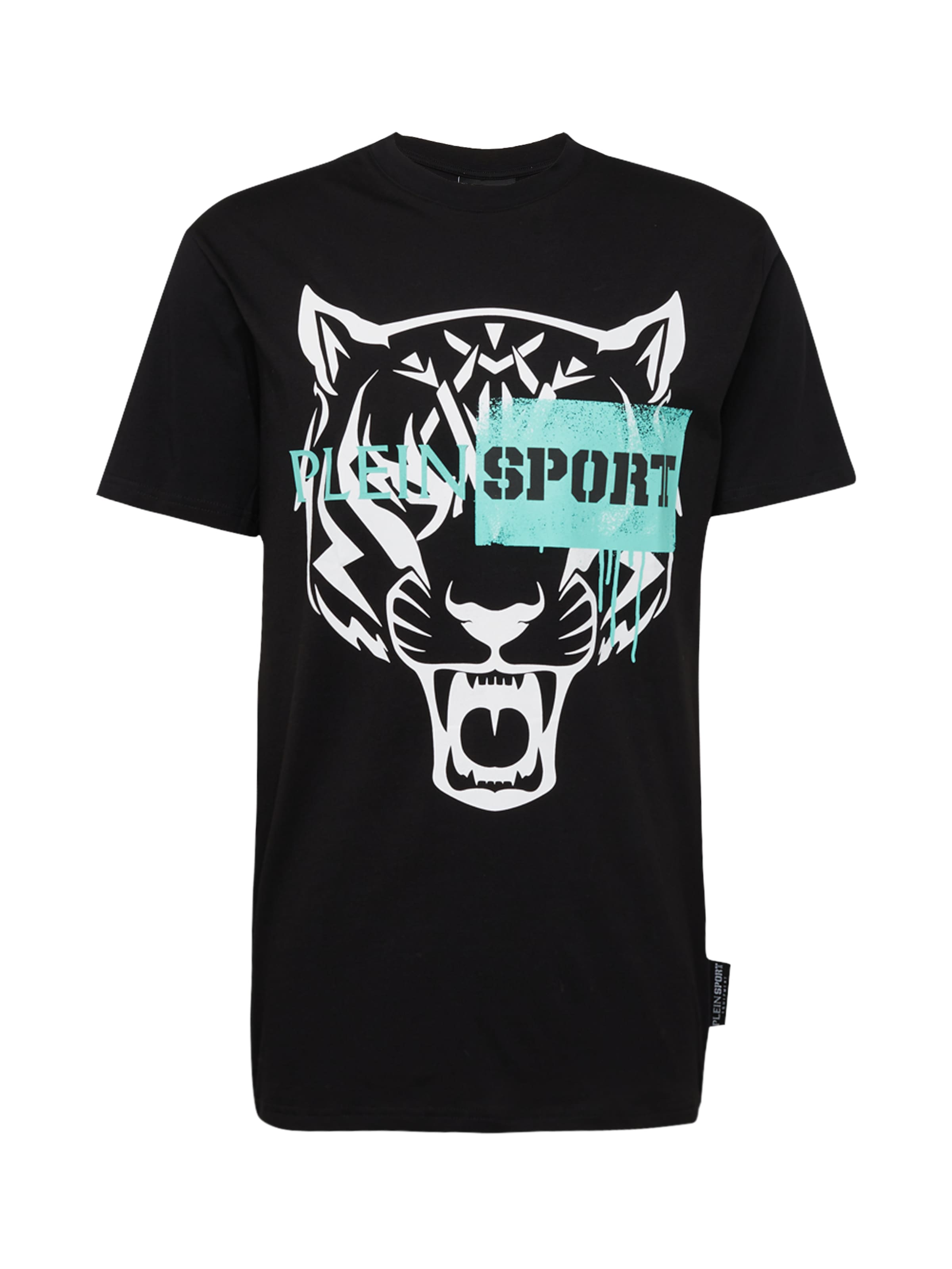 Plein Sport Shirt in Aqua / Black / White, Item view