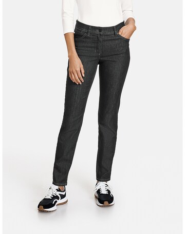 GERRY WEBER Skinny Τζιν 'Best4me' σε μαύρο: μπροστά