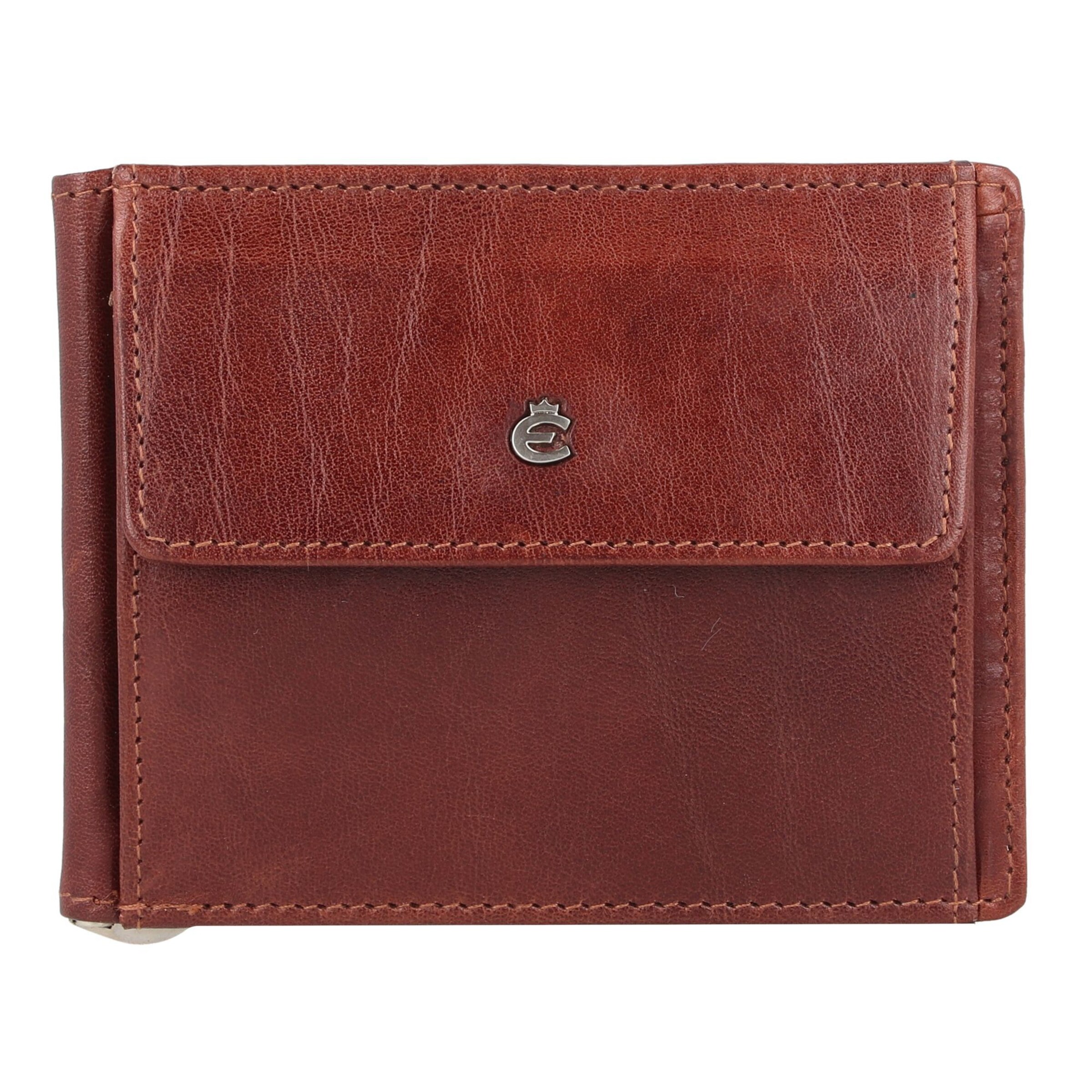 Porte-monnaies 'Toscana' Esquire en marron : devant