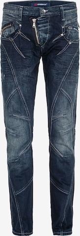 CIPO & BAXX Regular Jeans 'Escape' in Blauw: voorkant