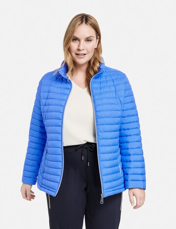 SAMOON Prehodna jakna | modra barva: sprednja stran