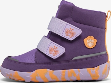 Affenzahn Boots 'Vegan Comfy Vegan Comfy' in Purple: front
