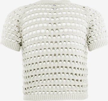 BLUE EFFECT - Pullover em branco