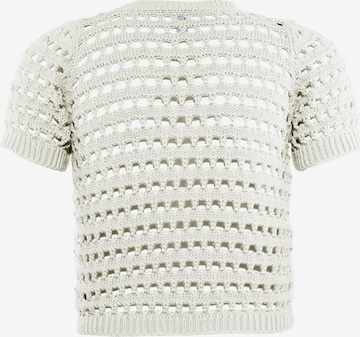 BLUE EFFECT Sweater in White