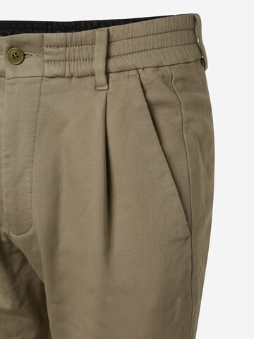 Tapered Pantaloni con pieghe 'CHASY' di DRYKORN in verde