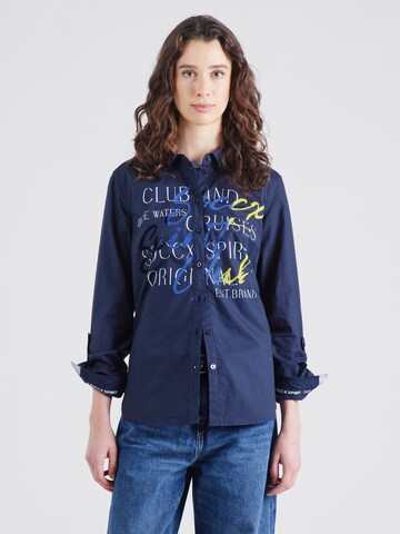 Soccx Blouse in Blue: front