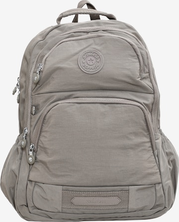 Mindesa Rucksack in Grau: Vorderseite